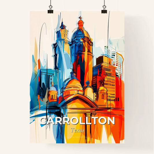 Vibrant Carrollton, Texas Poster