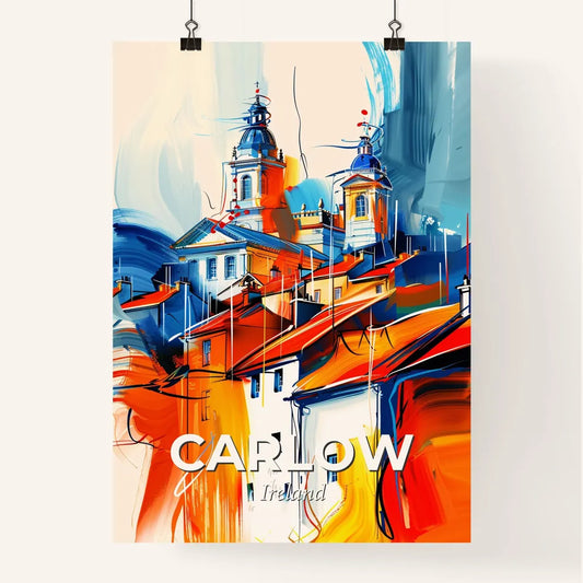 Vibrant Carlow, Ireland Poster