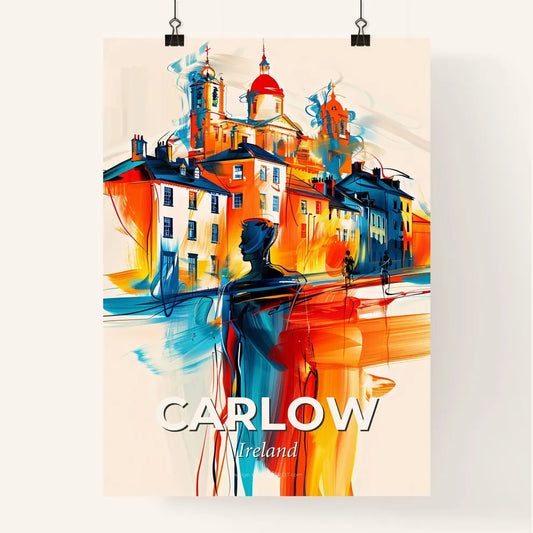 Vibrant Carlow, Ireland Poster