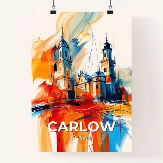 Vibrant Carlow, Ireland Poster