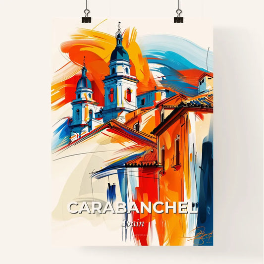 Vibrant Carabanchel, Spain Poster