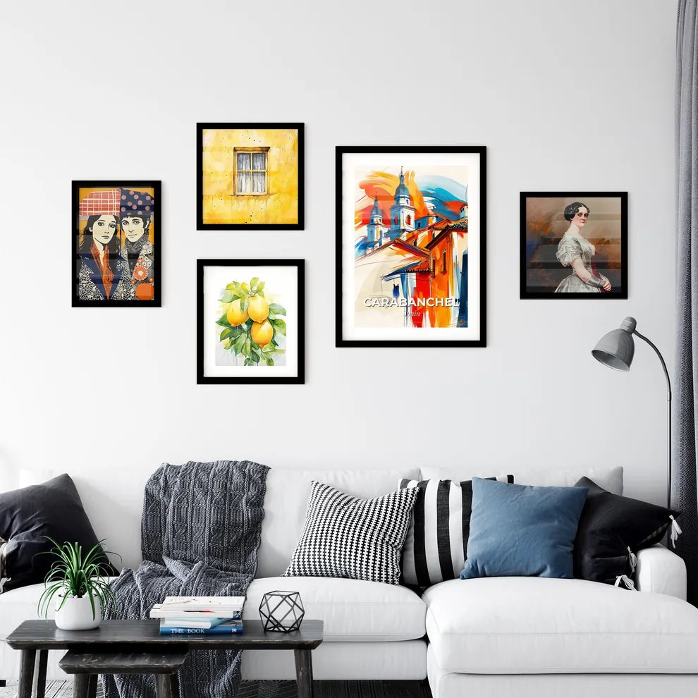 Vibrant Carabanchel, Spain Wall Art Collection