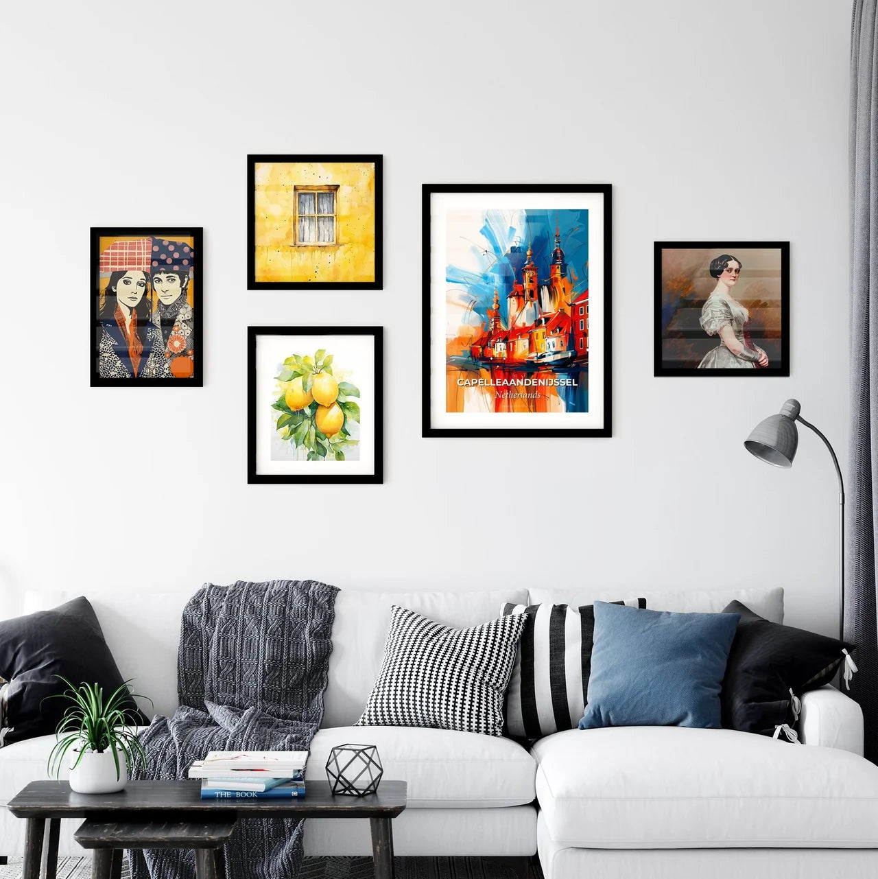 Vibrant Capelleaandenijssel, Netherlands Wall Art Collection