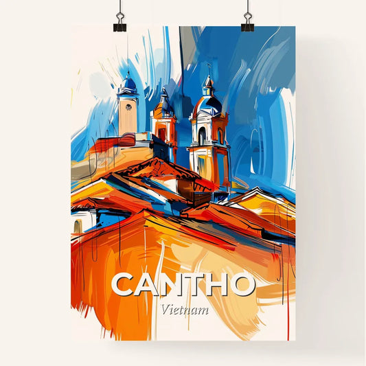 Vibrant Cantho, Vietnam Poster