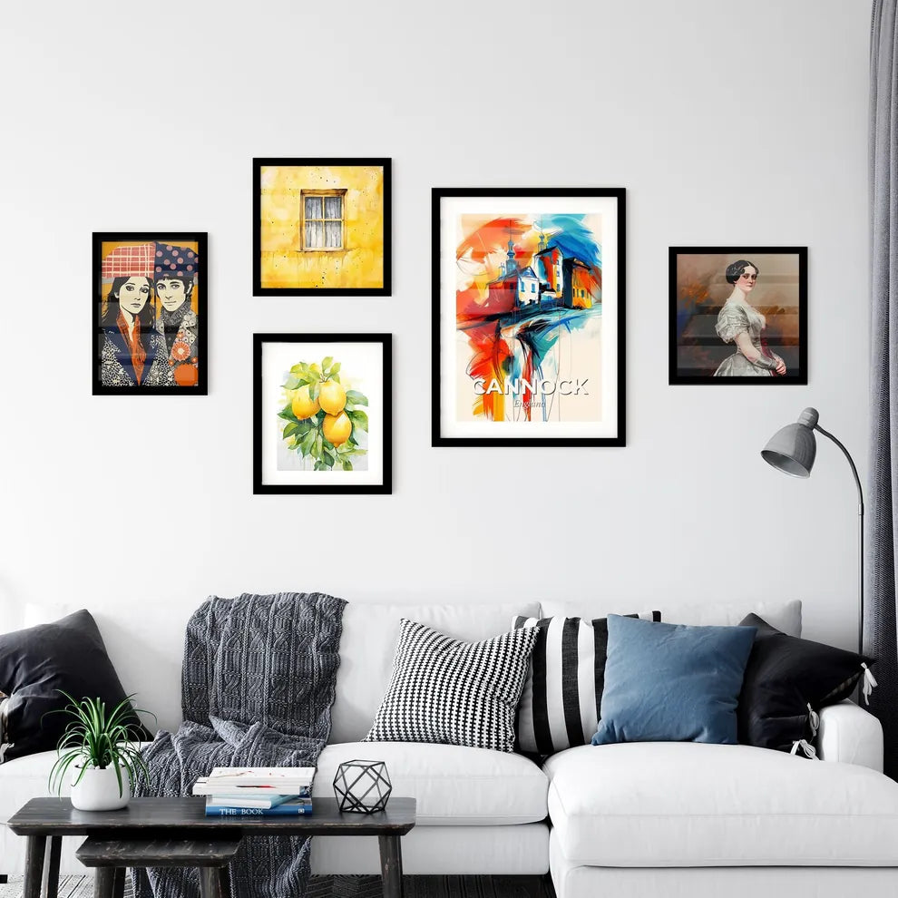 Vibrant Cannock, England Wall Art Collection