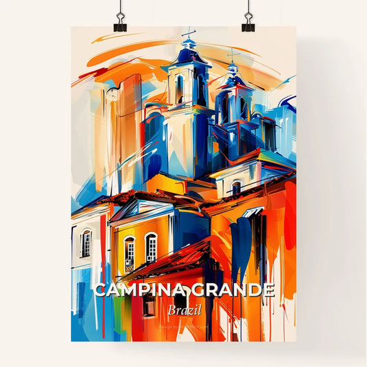 Vibrant Campina Grande, Brazil Poster