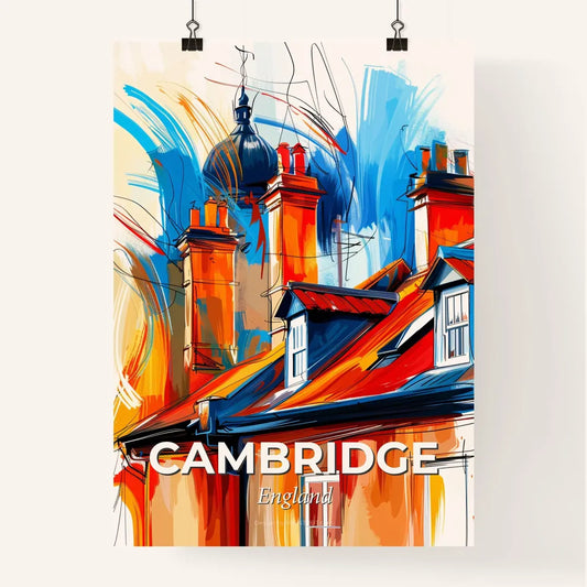 Vibrant Cambridge, England Poster
