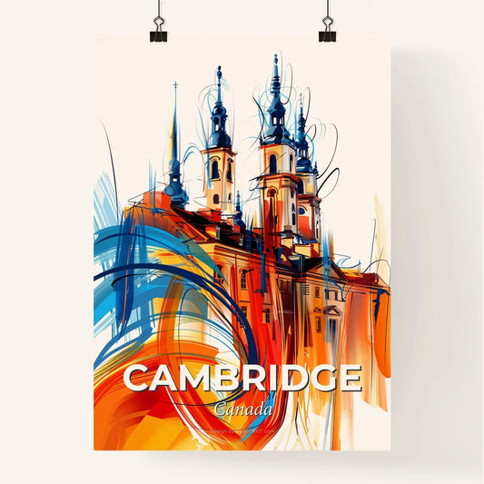 Vibrant Cambridge, Canada Poster