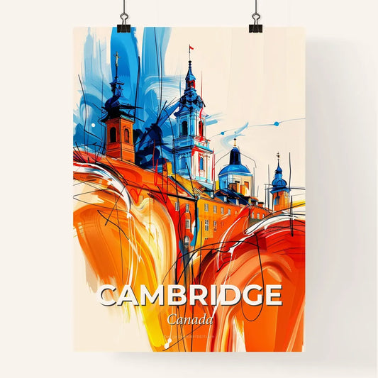 Vibrant Cambridge, Canada Poster