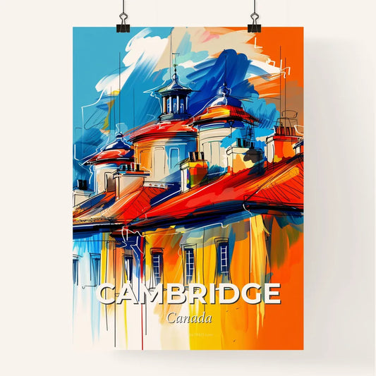 Vibrant Cambridge, Canada Poster