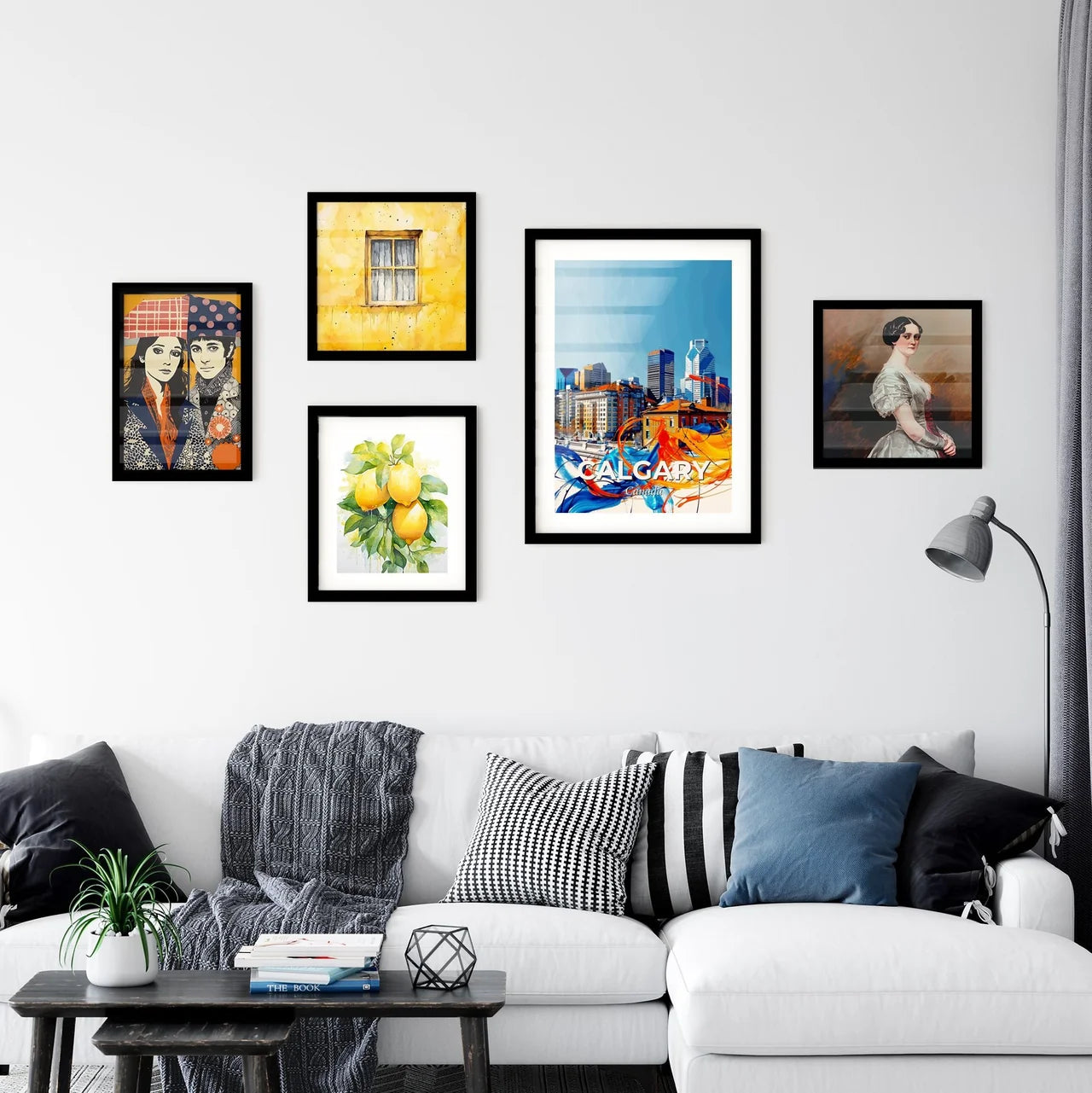 Vibrant Calgary, Canada Wall Art Collection