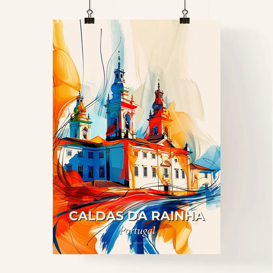 Vibrant Caldas Da Rainha, Portugal Poster