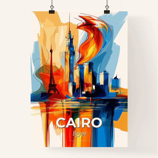 Vibrant Cairo, Egypt Poster