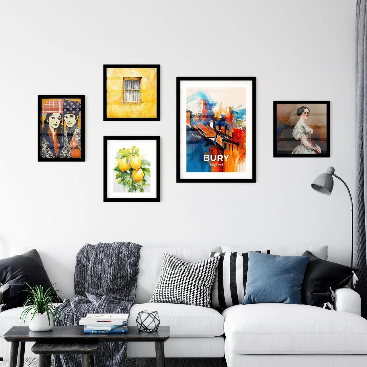 Vibrant Bury, England Wall Art Collection