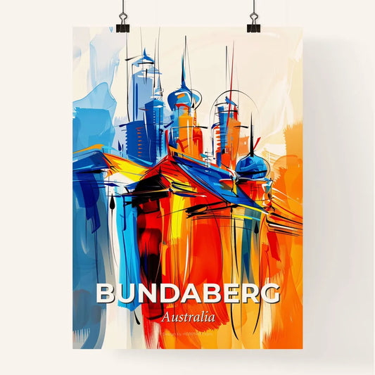 Vibrant Bundaberg, Australia Poster
