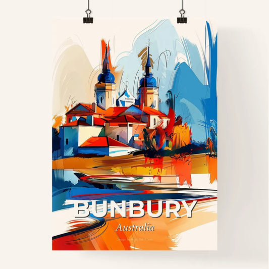 Vibrant Bunbury, Australia Poster