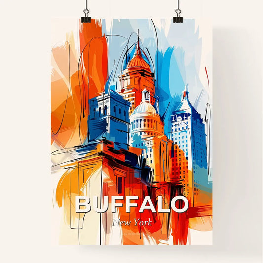 Vibrant Buffalo, New York Poster