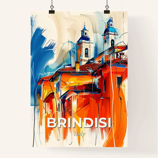 Vibrant Brindisi, Italy Poster