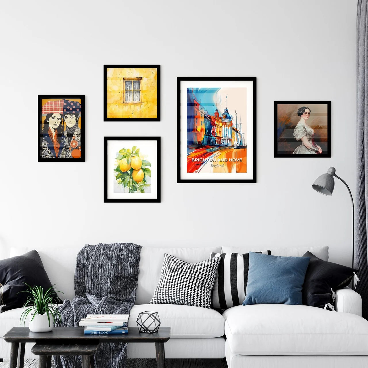 Vibrant Brighton And Hove, England Wall Art Collection