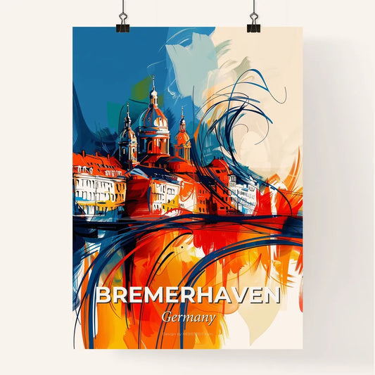 Vibrant Bremerhaven, Germany Poster