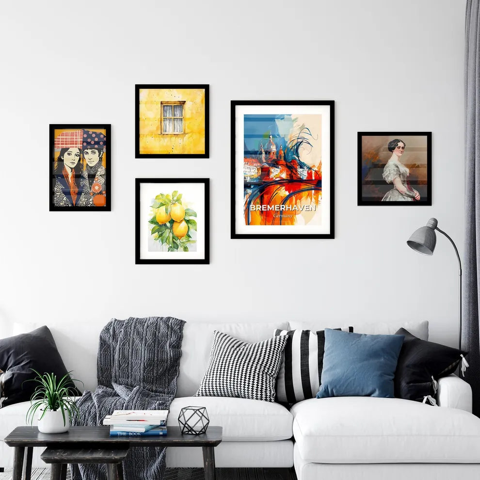 Vibrant Bremerhaven, Germany Wall Art Collection