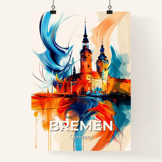 Vibrant Bremen, Germany Poster