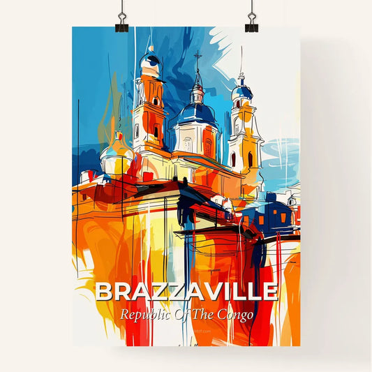 Vibrant Brazzaville, Republic Of The Congo Poster
