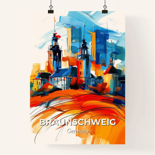 Vibrant Braunschweig, Germany Poster
