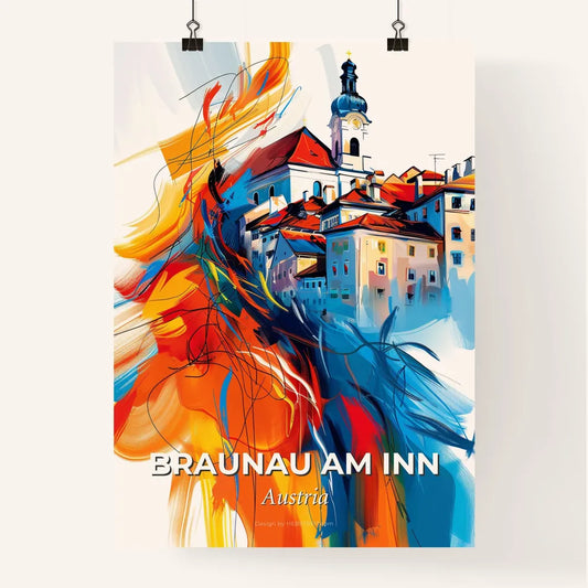 Vibrant Braunau Am Inn, Austria Poster