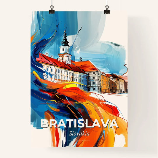 Vibrant Bratislava, Slovakia Poster