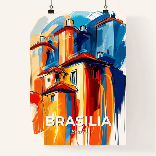 Vibrant Brasilia, Brazil Poster