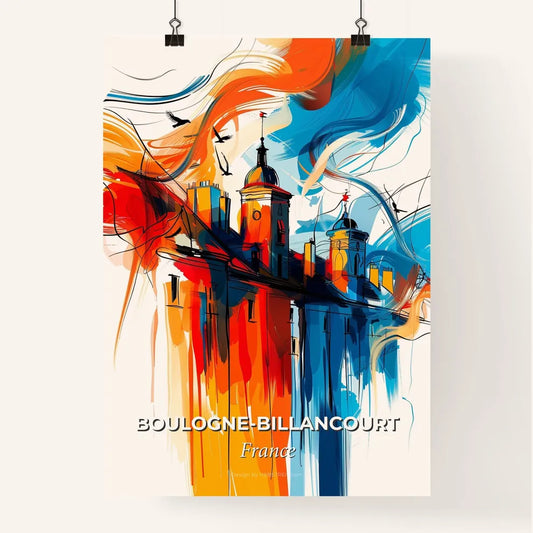 Vibrant Boulogn Poster