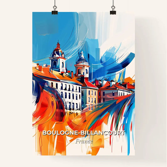 Vibrant Boulogn Poster