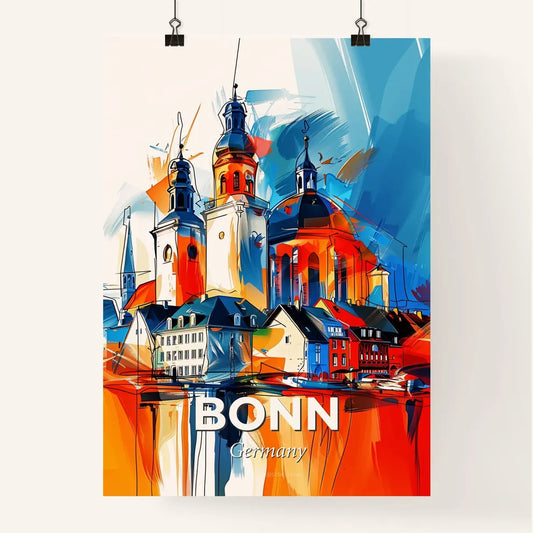 Vibrant Bonn, Germany Poster