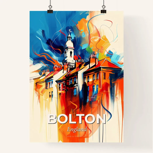 Vibrant Bolton, England Poster