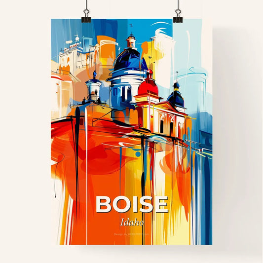 Vibrant Boise, Idaho Poster