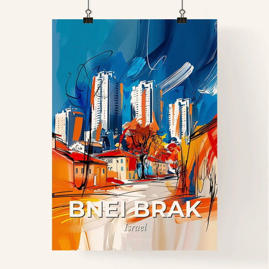 Vibrant Bnei Brak, Israel Poster