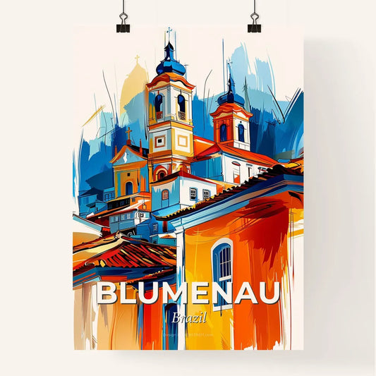 Vibrant Blumenau, Brazil Poster