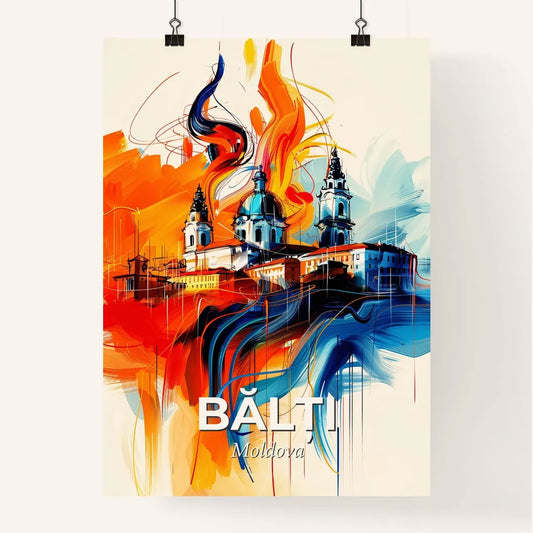 Vibrant Bălți, Moldova Poster