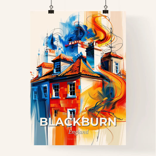 Vibrant Blackburn, England Poster