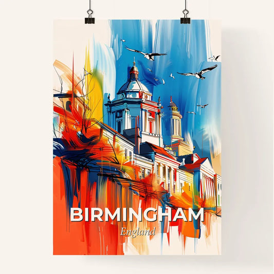 Vibrant Birmingham, England Poster