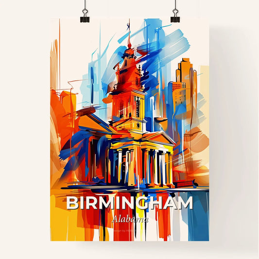 Vibrant Birmingham, Alabama Poster