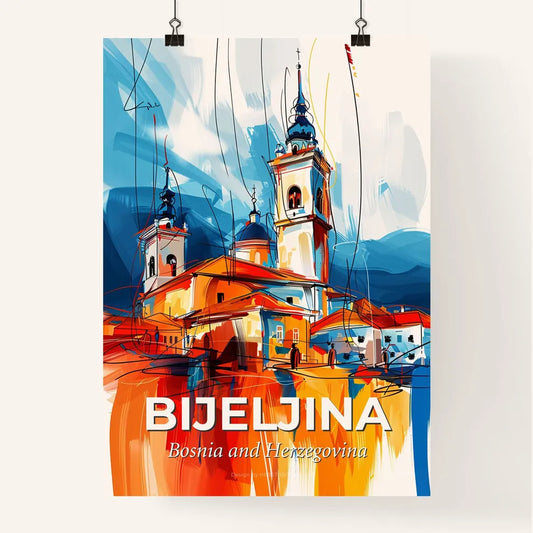 Vibrant Bijeljina, Bosnia And Herzegovina Poster