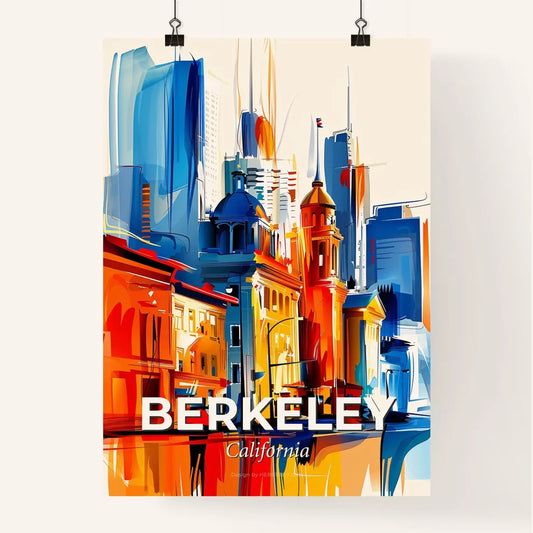 Vibrant Berkeley, California Poster