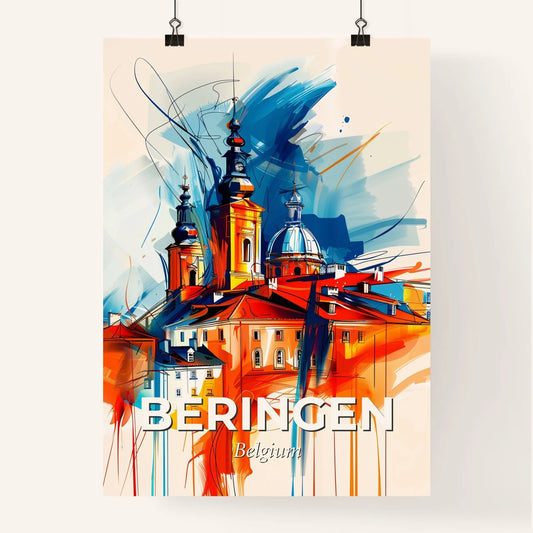 Vibrant Beringen, Belgium Poster