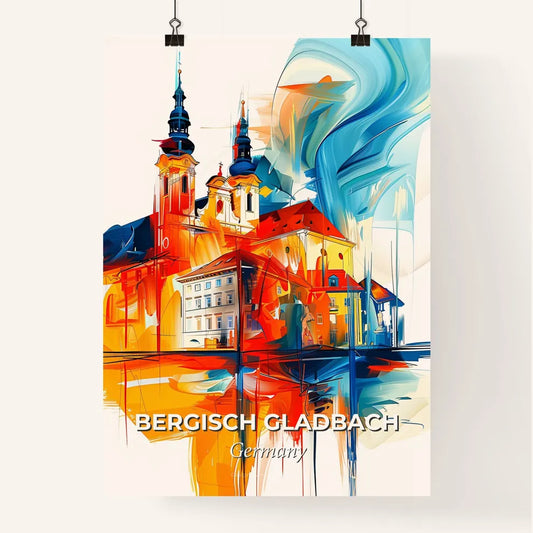Vibrant Bergisch Gladbach, Germany Poster