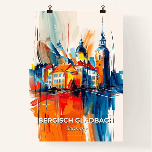 Vibrant Bergisch Gladbach, Germany Poster