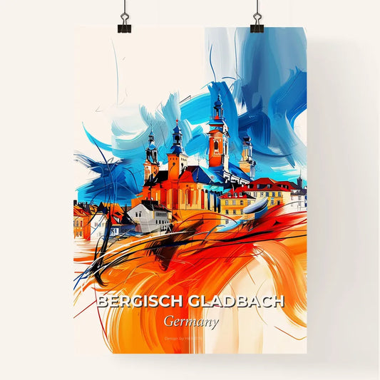 Vibrant Bergisch Gladbach, Germany Poster
