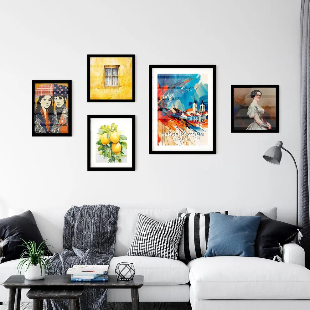 Vibrant Bergenopzoom, Netherlands Wall Art Collection