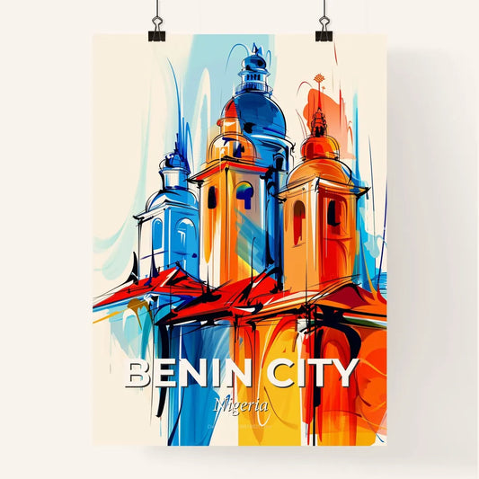 Vibrant Benin City, Nigeria Poster